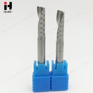 China Carbide Spiral Single One Flute End Mill CNC Router Bit Bits for Plastic and Acrylic Cutting