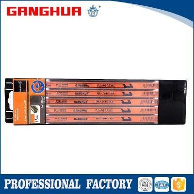 Flexible HSS Bi Metal Hand Hacksaw Blade with Plastic Box Packing