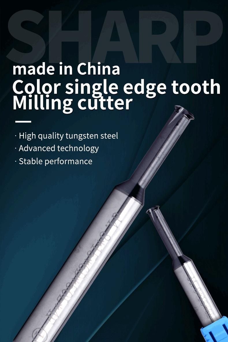 M6*1 CNC 60 ° Tungsten Steel Single Tooth Thread Milling Cutter M0.8 M0.9 M1 M1.2 M1.4 M1.6 M2 M2.5 M3 M4 M5 M6 M8 M10 M12 M14 M18 Mill Mills