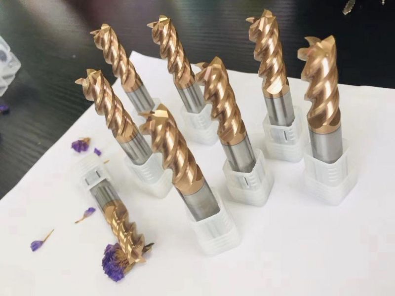 Full line of carbide end mill with advanced coating technology
