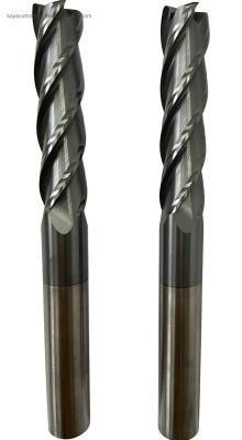 D16*R1.0*L150 Solid Carbide End Mill 4 Flutes with Corner Radius