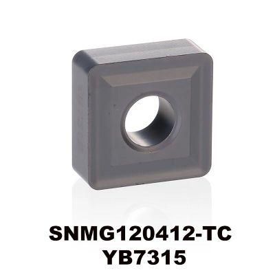 High Quality Carbide Insert Cnmg 120408/120412 Tnmg/Dnmg/Snmg Series Turning Inserts Manufacturer