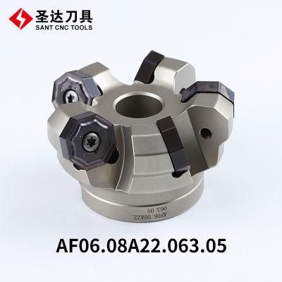 Metal Cutting Tools Indexable Face Milling Cutter for Machining Center