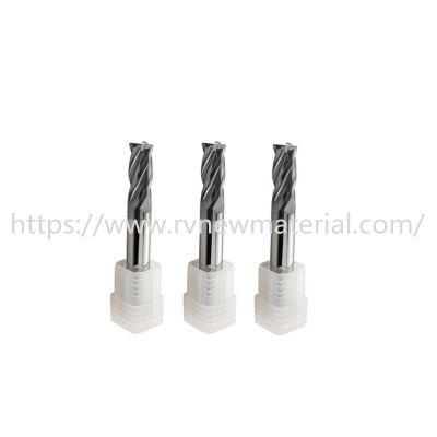 China Manufacture HRC65 Coating Carbide End Mill for Hardened Steel