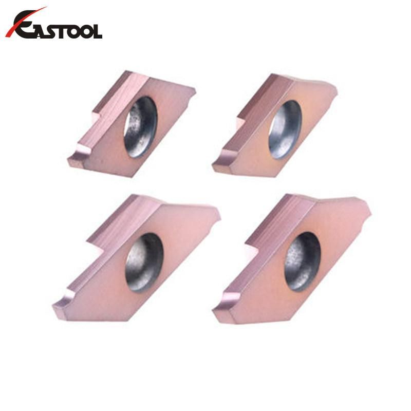 Cemented Carbide Grooving Inserts Tkf12r100/150/200 PVD Coating