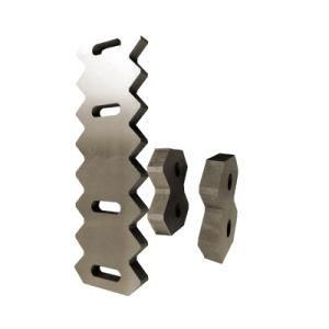 Plastic Shredder Metal Cutting Circular Crusher Slitting Blades for Recycling Machine