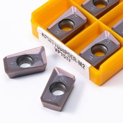 High Quality Machine Tools Milling Carbide Inserts Apmt1135 for Steel / Stainless Steel