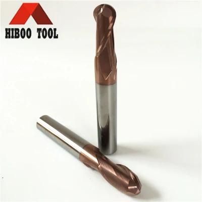 The Best Quality Tisin Coated Ball End Mill Cutter