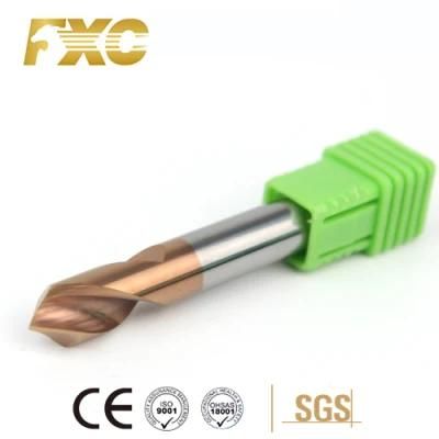Solid Tungsten Carbide Nc-Spotting Drills for Steel