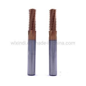 M8.0*1.25*D8 Tungsten Carbide Multi-Thread End Mill