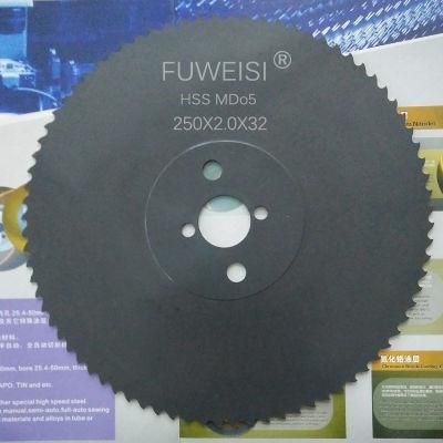 Cutting Saw Blade 250X2.0X32 for Steel Pipes.