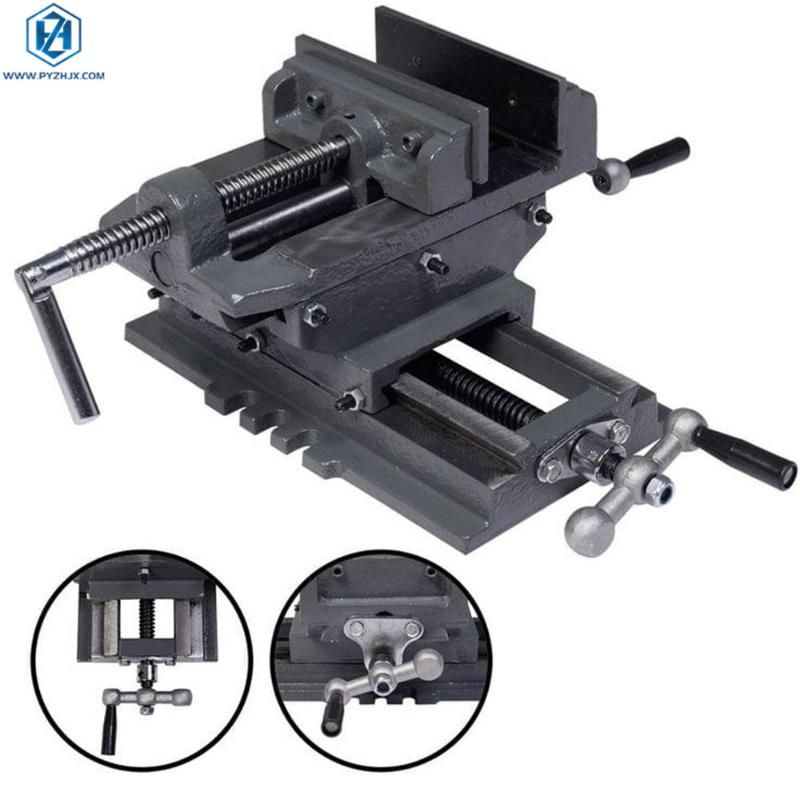 Cast Iron Machine Vise Cross-Slide Vise Q97 Milling Vise