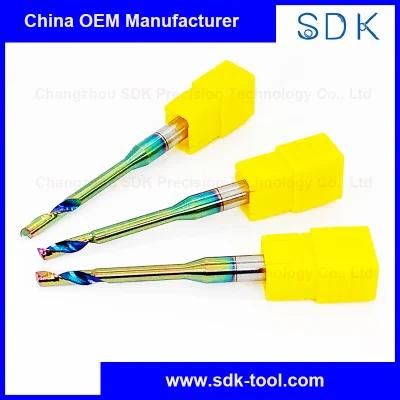 Aluminum Door and Window Cutting Tools Carbide End Mill with Dlc Coating High Quality