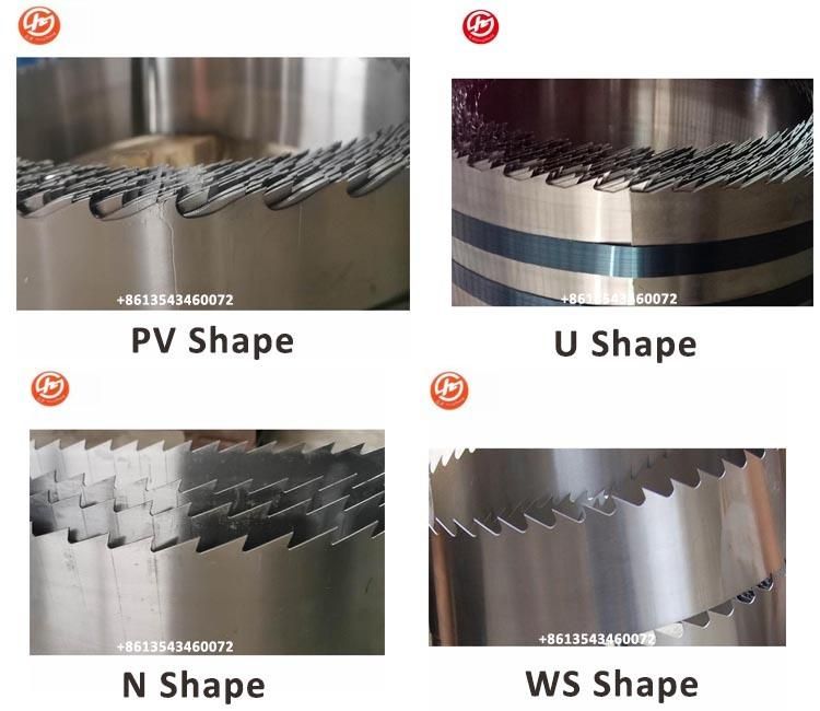 Wood Cutting Sawmill Band Saw Blade with Teeth Sharping and Hardening