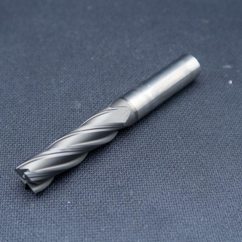 Multi-Flute Tungsten Carbide Flat/Ball/Bull Nose Diamond Coating End Mill