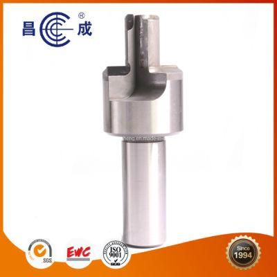Welding PCD Insert 2 Flutes Milling Reamer for Reaming Hole