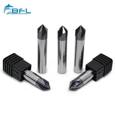 Solid Carbide Chamfer Tools CNC End Mills Coated