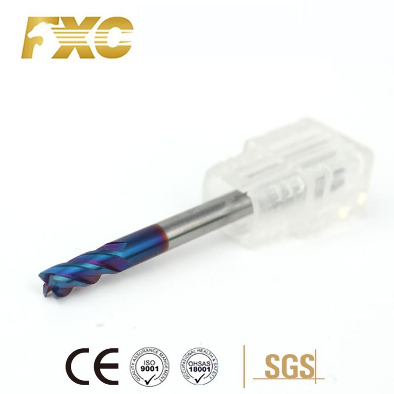 HRC60 Degrees Tungsten Carbide End Mill for Hardened Steel