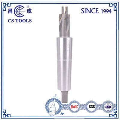 Non-Standard Carbide Insert 4 Straight Flutes Profile Milling Cutter with Mosre Taper Shank