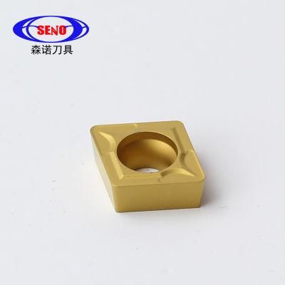 Hard Metal CVD Coating Machining Carbon Steel Tungsten CNC Turning Inserts Ccmt 09t308