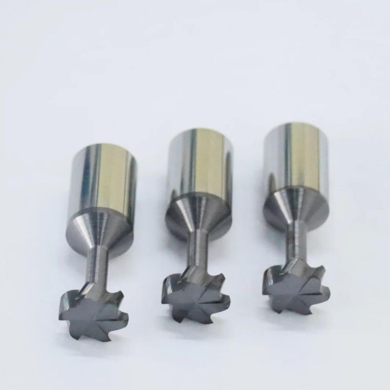 CNC tool with high performance carbide miniature end mill HRC55