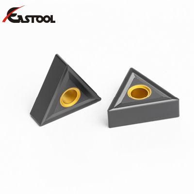 Cemented Carbide Inserts CVD Coating Tnmg160404/Tnmg160408/Tnmg160412 Use for Cast Iron Turning