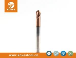 HRC55 2 Flute Carbide Ball Nose End Mill