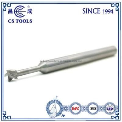 Customized Type HRC 55 Solid Carbide T-Type Milling Cutter