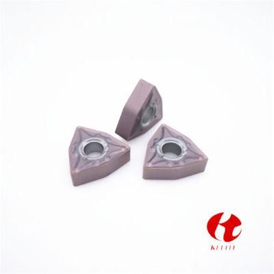 CNC Carbide Turning Inserts with Durable CVD Coating Wnmg080408-Ma