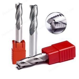 Ihard Manufacture High Quality Roughing End Mills /Roughing 3 Flute Milling Cutters Aluminum