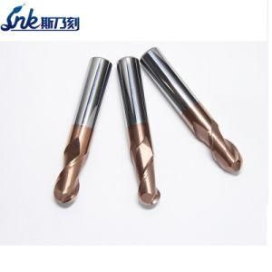 Solid Carbide CNC Milling Cutters Dovetail Ball Nose End Mill