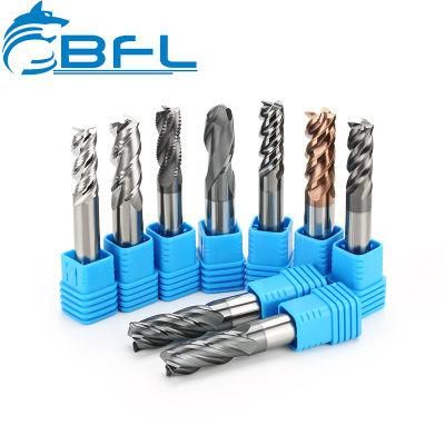 Bfl Solid Carbide 4 Flutes Square Endmills Miilling Cutter for Metal Working HRC45/55/65