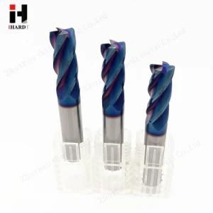 Ihardt 4 Flute Solid Corner Radius End Mills/Super Micro Grain HRC65