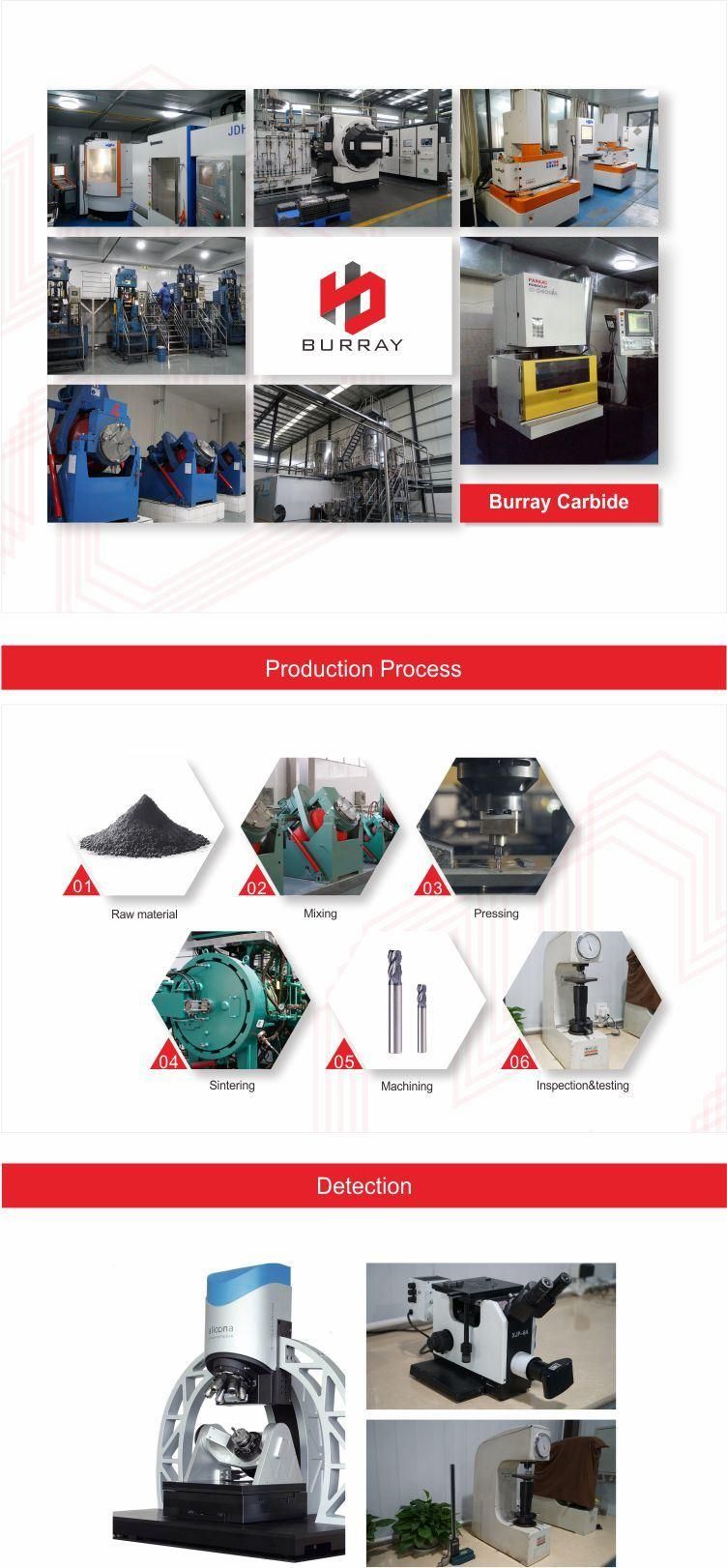 Solid Carbide High Precision Milling Cutter Grooving Milling Tool