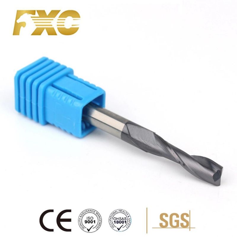High Precision 2 Flutes HRC45 Solid Carbide Square End Mill for Cutter