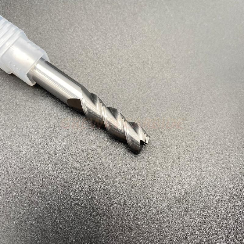 Gw Carbide Cutting Tool-8mm Diameter 3 Flute End Mill Solid Carbide Aluminum End Mill Length 75mm