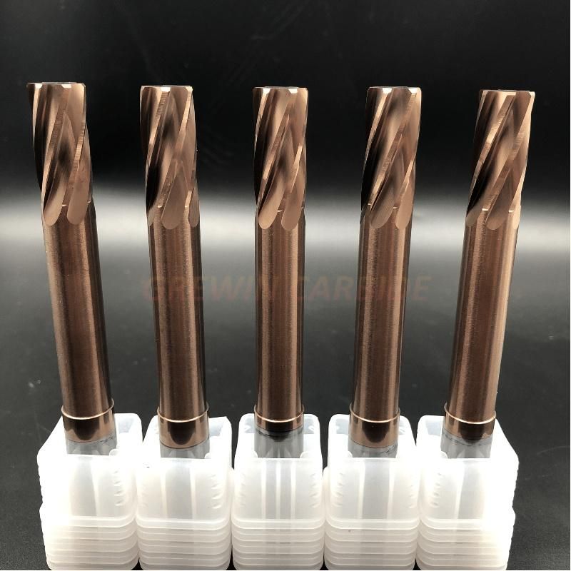 Grewin-Customized Cutting Tool Reaming Tools 6 Flutes Tugnsten Carbide Spiral Flute Reamers