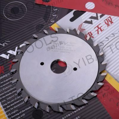 Tct Adjustable Scoring Saw Blade with Chrome Surface Treating