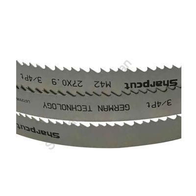 27X0.9mm ODM M42 HSS Bimetal Band Saw Blade with More Sharp