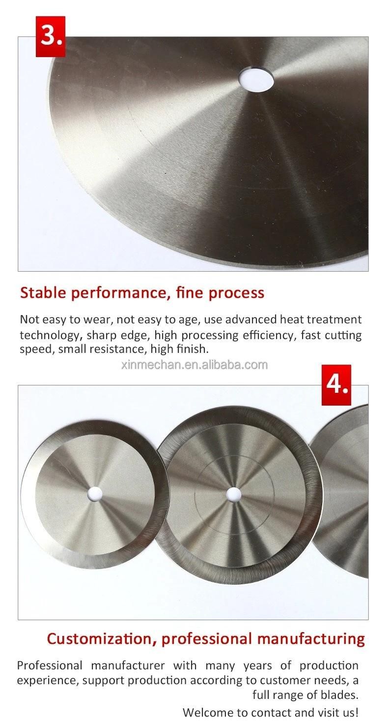 Different Applications China Tape Slitting Table Cutter Round Knife Slitter