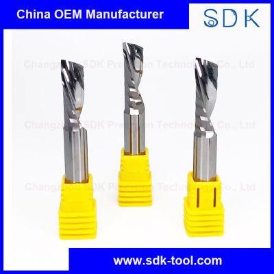 Woodworking Down Cut Left Hand Carbide End Mill CNC Router Bits