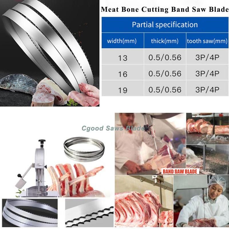 Meat Cutting Machine Band Saw Blades for Cutting Meat and Bone