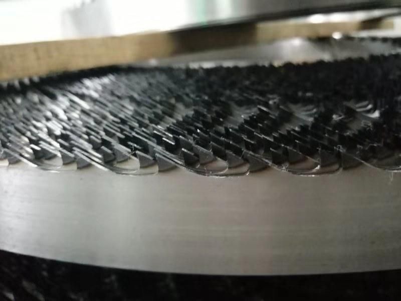 Bimetal band saw milling cutter