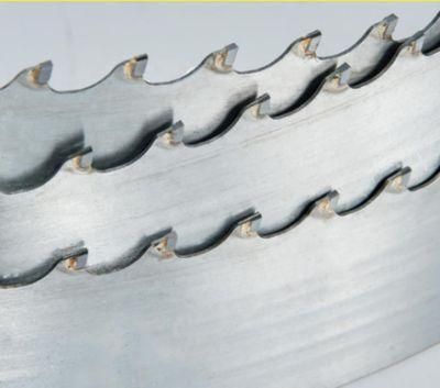 Tct Carbide Band Saw Blade Woodworking Band Saw Blade for Band Saw Sawmill Cutting Hard Wood 7010*60*0.9*1.6mm