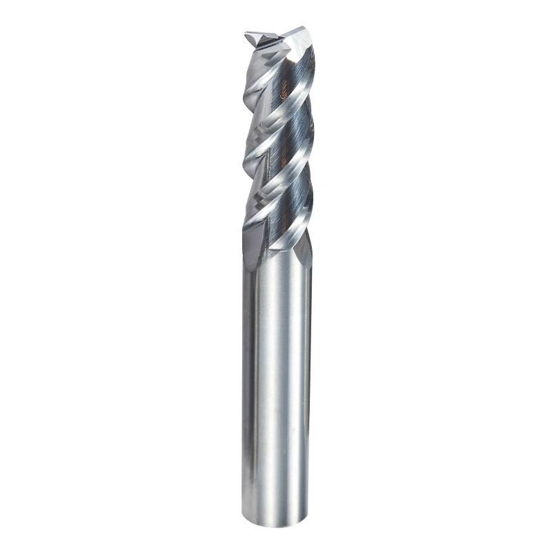 3 Flute Milling Cutter Square Carbide End Mills for Aluminum