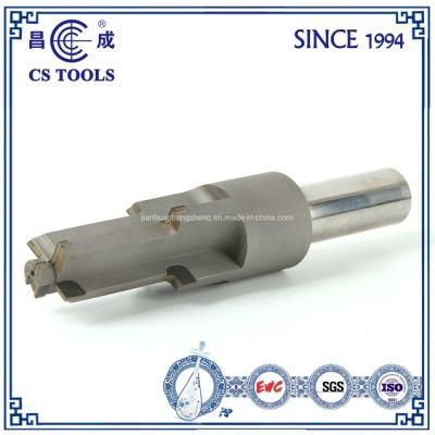 PCD Insert Blade 4 Flutes Step Reamer for Finishing Reaming Hole