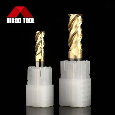 Radius Corner Flat End Mills Carbide Cutting Tools with Coating