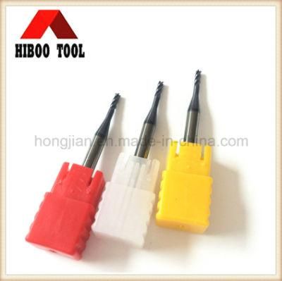 Carbide Long Neck End Mills with 4flutes