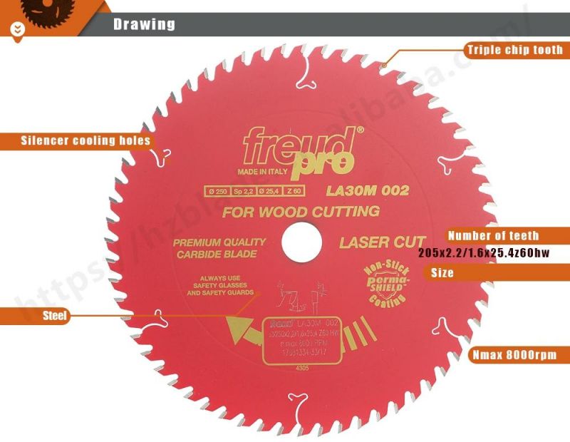 Factory Wholesale Circular Saw Blade for Cutting Plywood