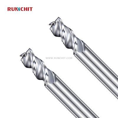 Standard Carbide Flat End Mill for Aluminum Mold Tooling Clamp 3c Industry (AES0803)